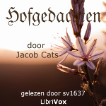 Cats, Jacob. 'Hofgedachten'